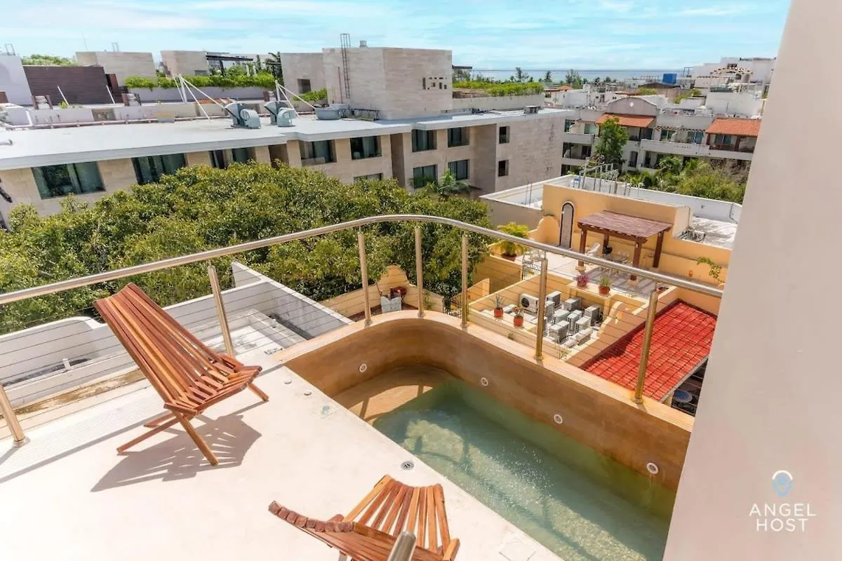 Private Oceanview Rooftop Plunge Pool Playa del Carmen 0*,